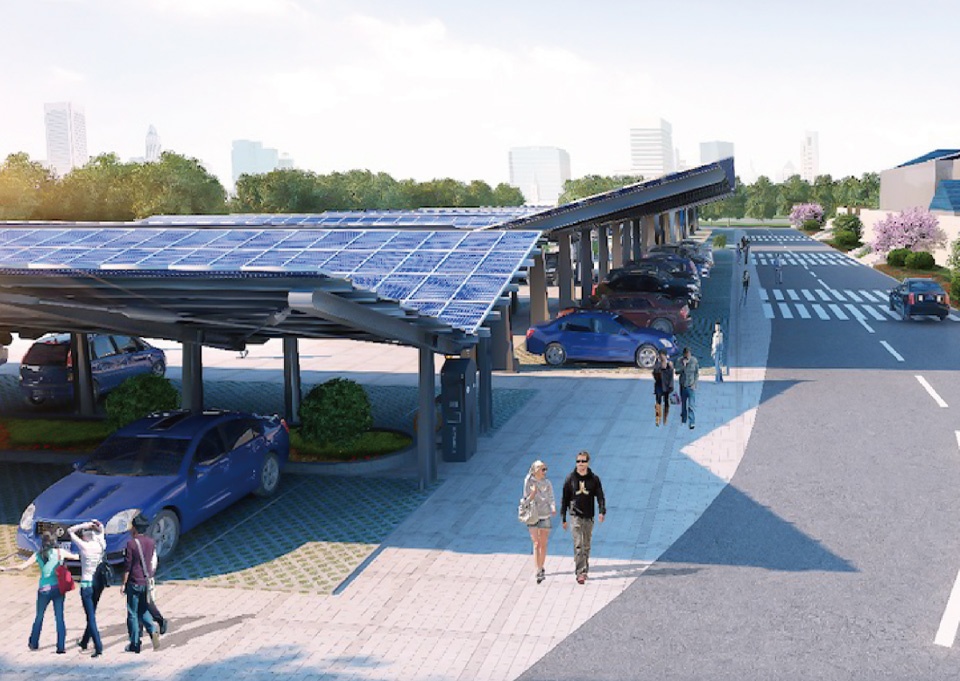 智慧电动汽车充电站功能特色